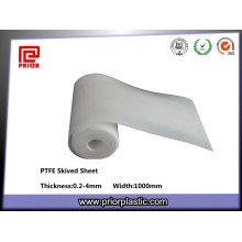 China 100% Virgen Skived Teflon Tape PTFE Plate